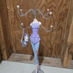 Lavender Charm Jewlery Stand/Holder